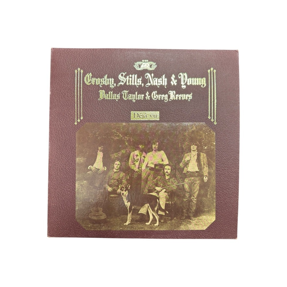 Crosby Stills Nash & Young -" Deja Vu"-1970 Atlantic VINYL LP Textured Gatefold